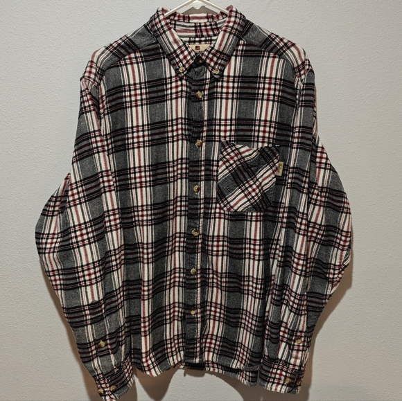 Woolrich Other - Woolrich Barn Chore Shirt Mens XL Plaid Button Down Long Sleeve Western